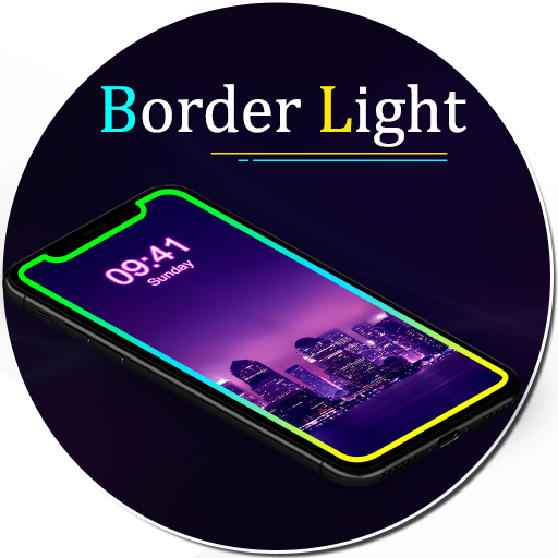 Colorful Border Light - Edge Live Wallpaper LED icon