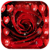 Rose Petal Heart Keyboard icon