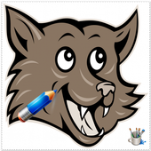 Drawing To Foxy Cartoon icon
