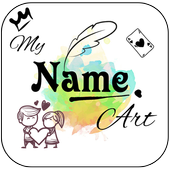 My Name Art : Create your Name Photo icon