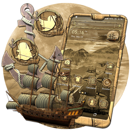 Ancient Age Ship Theme Launcher icon