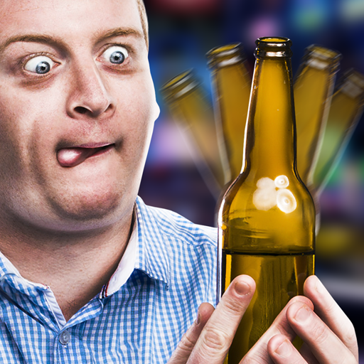 Vision drunk man - prank filter camera simulator icon