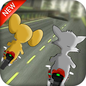 Jerry Bike Race And Tom icon