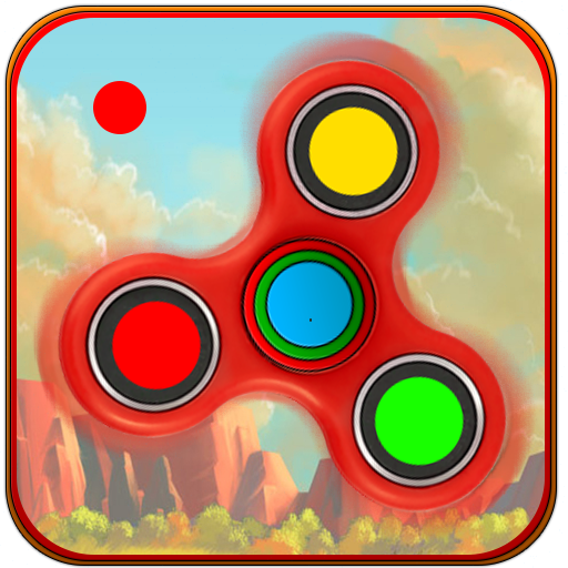 Tappy Fidget Spinner: Color wheel simulator 3D icon
