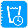 Water intake calculator icon