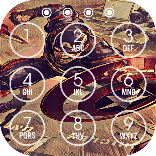 Superheroes Lock Screen icon