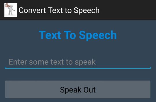 CONVERT TEXT TO SPEECH, Learn screenshot 1