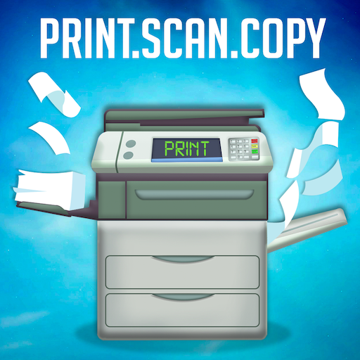 Printer Machine &amp; Scanner Learning Simulator icon