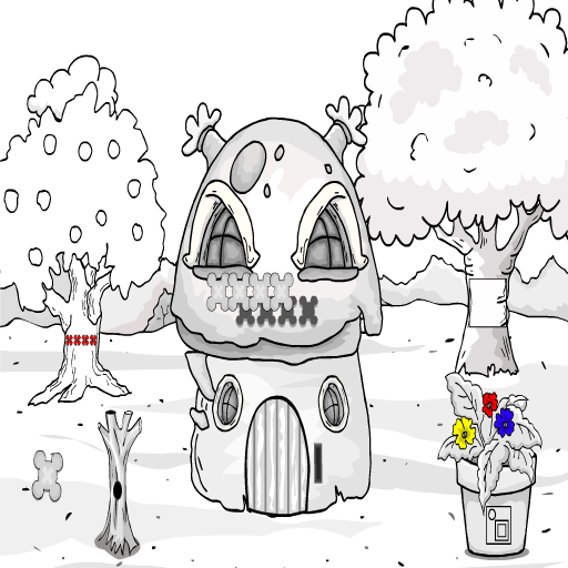 Black And White Girl Rescue icon