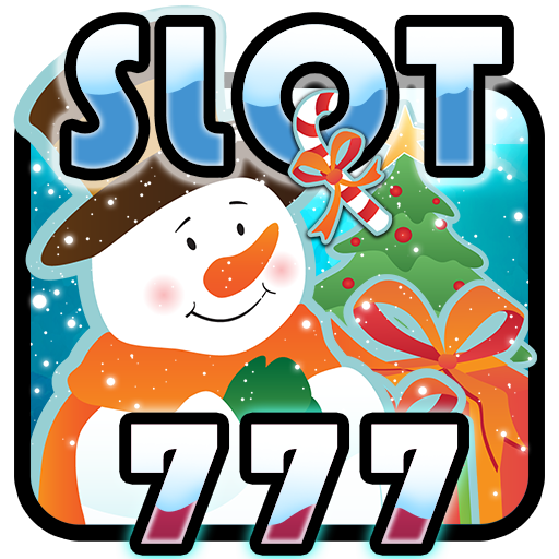 777 Christmas slot machine icon