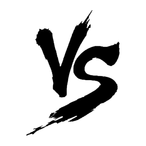 Shark versus crocodile icon