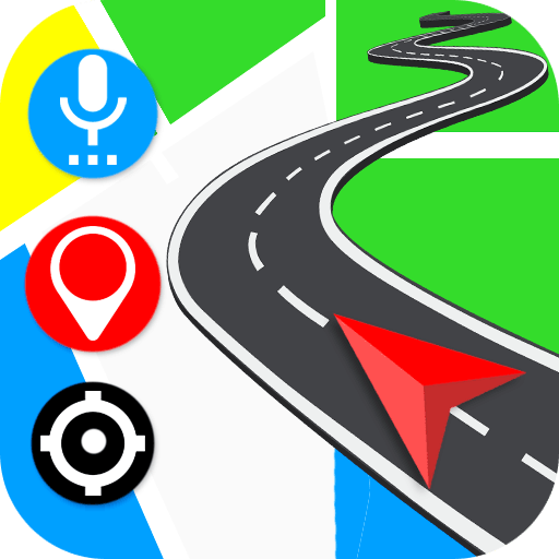 Gps Navigation: Road Maps Driving &amp; Directions icon