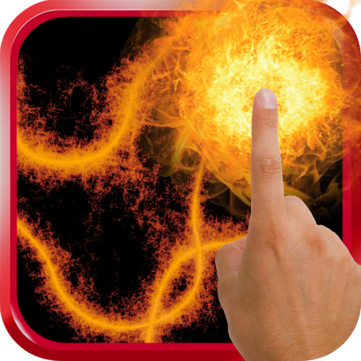 Electric screen prank. Touch it! Live wallpaper icon