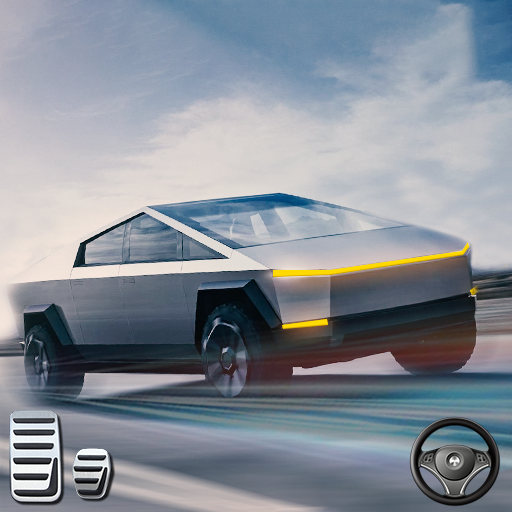 Cyber Truck Electric Car Drive Simulator 2020 icon