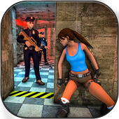Secret Agent Lara Prison Escape Survival Story icon
