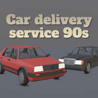 Car delivery service 90s: Open world driving