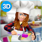 Super Chef Kitchen Story Cooking Games For Girls icon