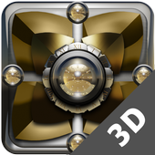 Gold Li Next Launcher theme icon