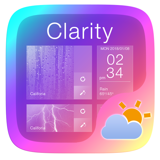 Clarity GO Weather Widget Theme icon