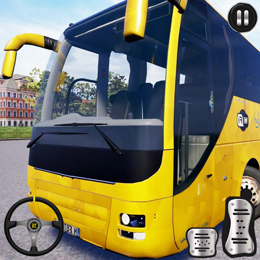 Usa Bus Simulator 2021 Coach Bus Driving Car Games icon