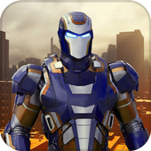 Iron Hero Avenger Man Robot Legend icon