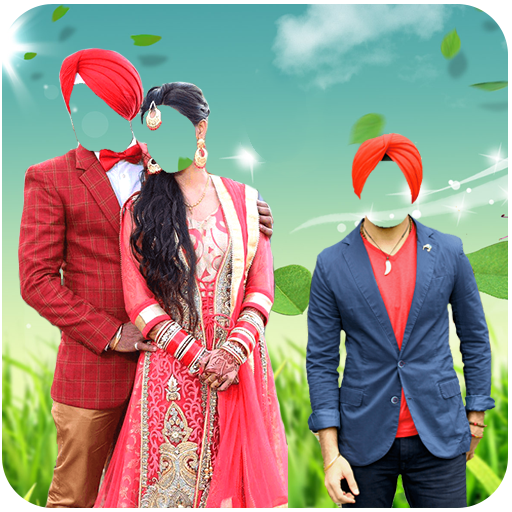 Shikh Couple Photo Suit icon
