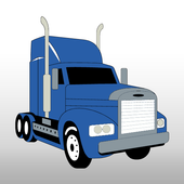 18 Wheeler Truck &amp; Trailer icon