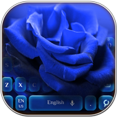 Blue Rose Keyboard Theme icon