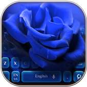 Blue Rose Keyboard Theme on 9Apps