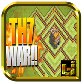Base Wars Map Coc Th.7 2016 icon