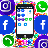 Dual Space – app Multiple social accounts icon