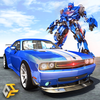 US Police Transform Cop Robot Car Transformation icon