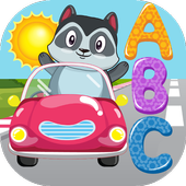 Kindergarten ABC Car Game icon