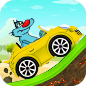 Oggy Mountain Car Climbing icon