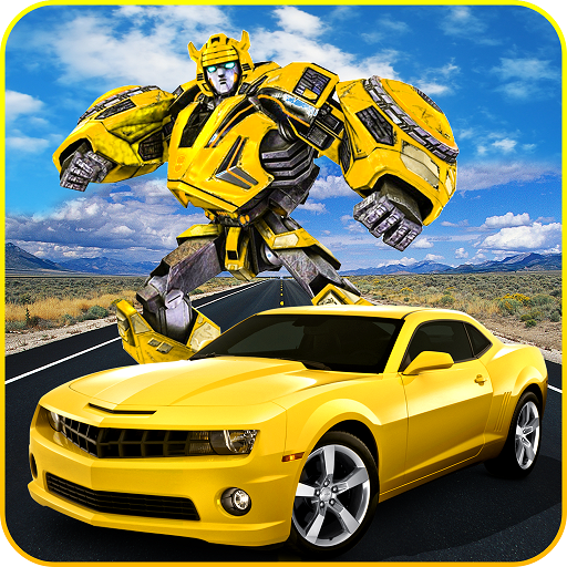 US Robot Flying Car Tansform 3D Game icon