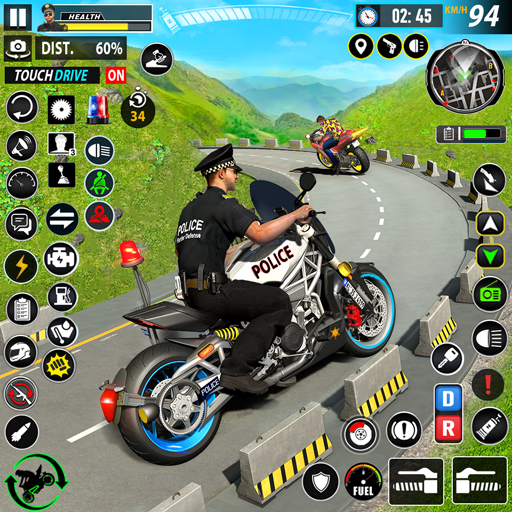 jogos de moto bike da polícia icon