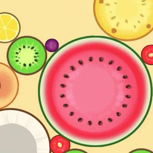 Merge Watermelon - fruit merge icon