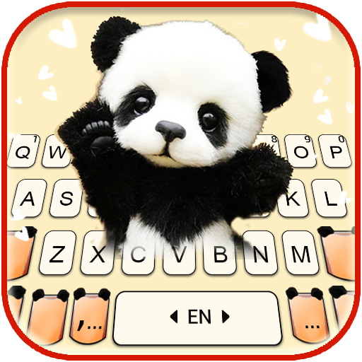 Cute Baby Panda 2 Keyboard Background icon