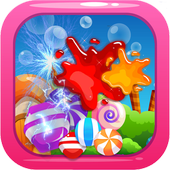 sweet candy  crush match-3 icon