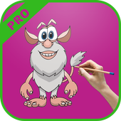Learn How To Draw Booba icon