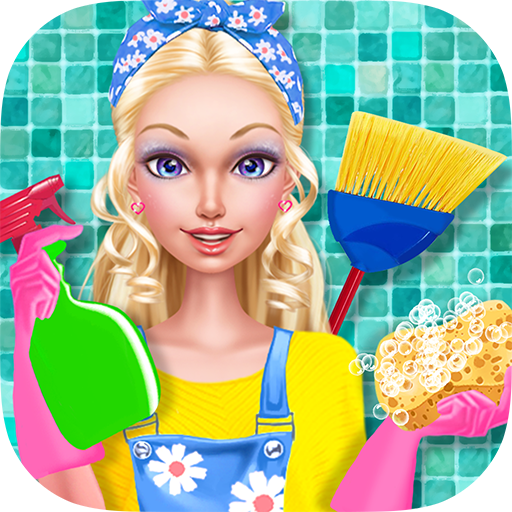 Fashion Doll - House Cleaning icon