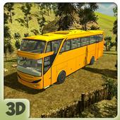 Hill Bus 3D Racing Driving Simulator Game icon