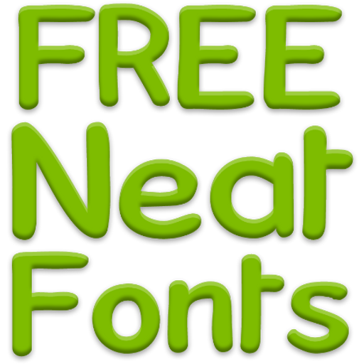 Neat Fonts for FlipFont free icon