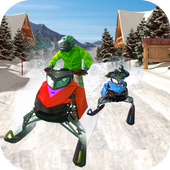 Speed Bike Snow Racing 2017 icon