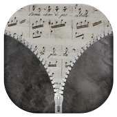 Music Zipper Lock Screen icon