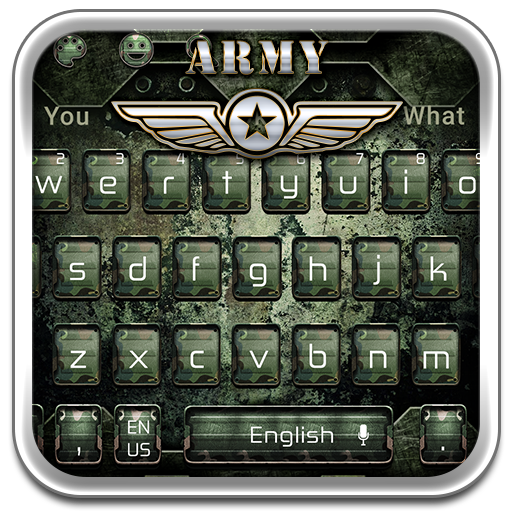 ikon Keyboard Tentara