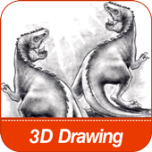 3D Drawing icon
