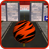 Tiger Ball Rolling Rush Sky icon