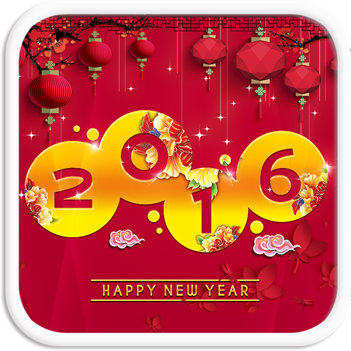 Happy New Year Emoji Keyboard icon