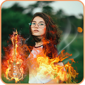 Fire Effect Photo Frame Editor: Fire, Smoke Effect icon